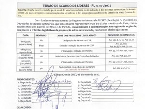 Acordo de líderes RGA 2025